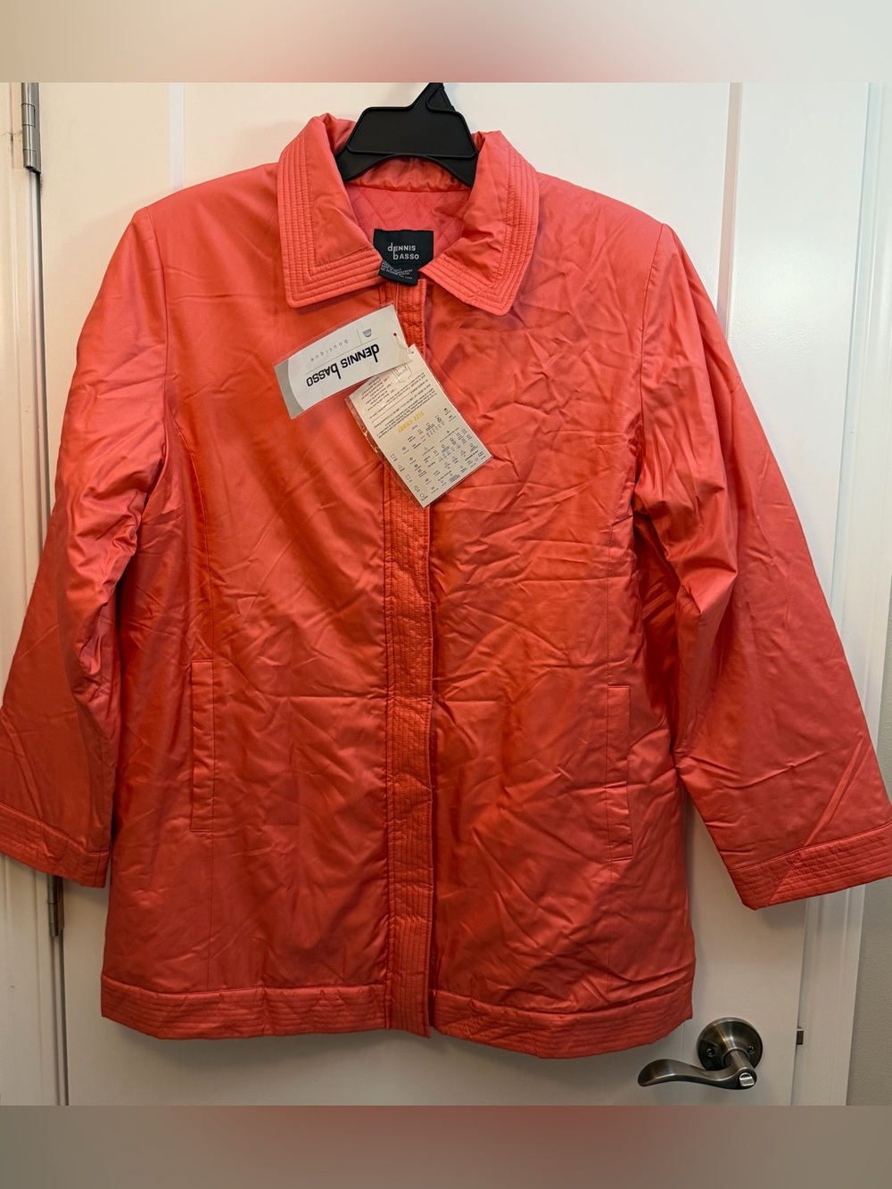 dennis basso Coral quilted jacket